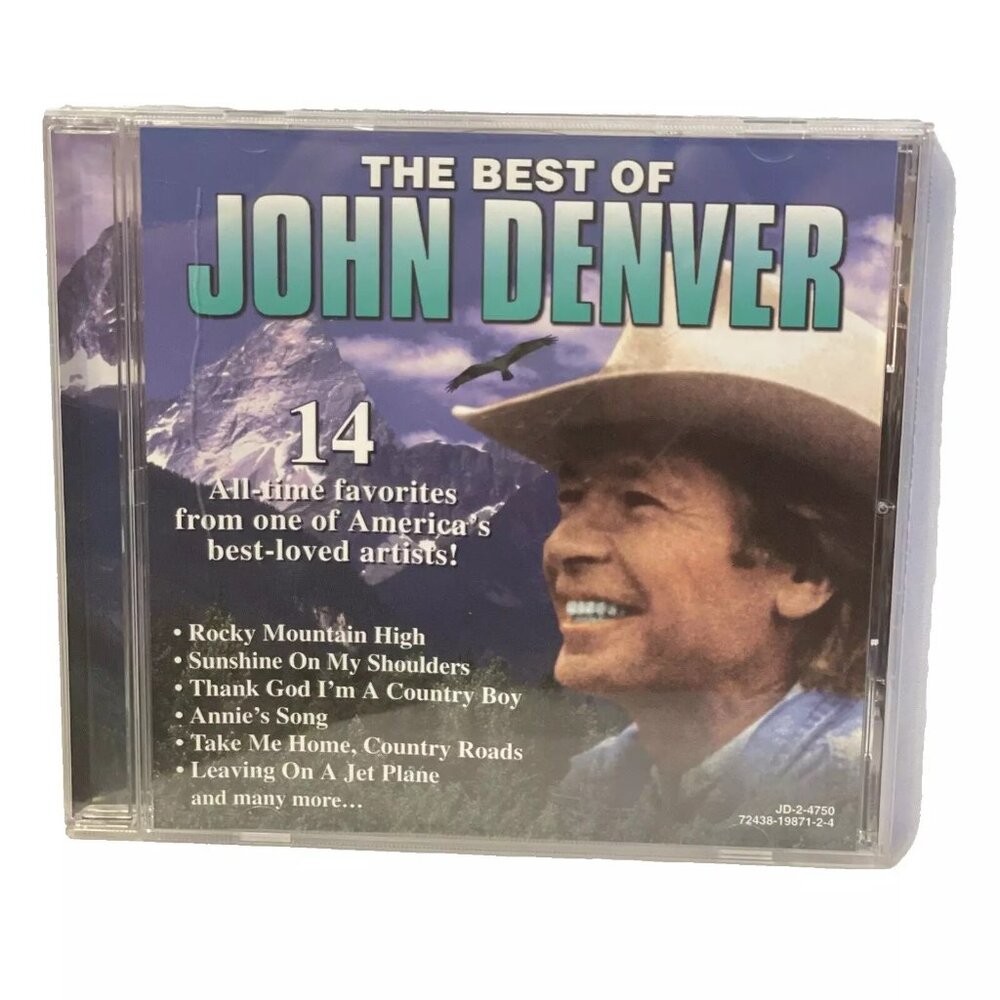 John Denver The Best Of John Denver (CD, 1998) EMI 72438-19871-2-4 VG+